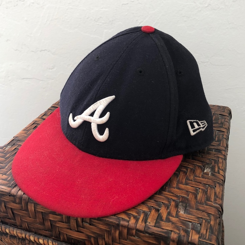 Atlanta Braves Baseball Cap Hat Size 7-1/8